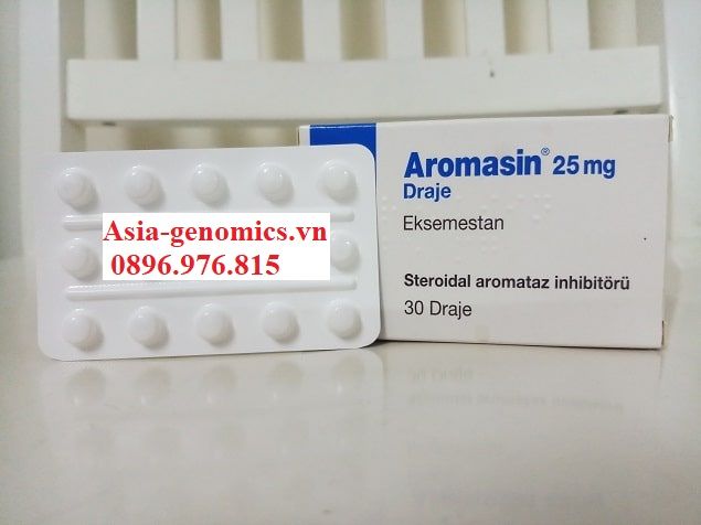 Thuốc Aromasin 25mg (Exemestane) Điều trị ung thư vú