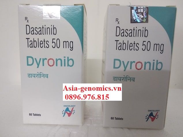 Thuốc Dyronib 50mg Dasatinib điều trị bệnh bạch cầu