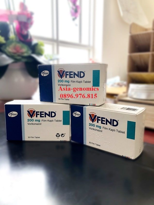 Thuốc Vfend 200mg - Điều trị nhiễm nấm hiệu quả