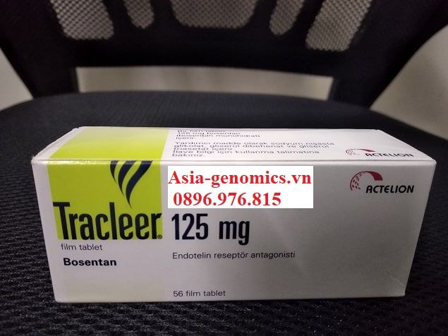 Thuốc Tracleer 125mg điều trị tăng áp lực động mạch phổi