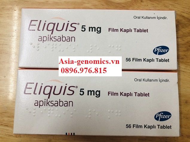 Thuốc Eliquis - Thuốc kháng đông, chống kết dính tiểu cầu