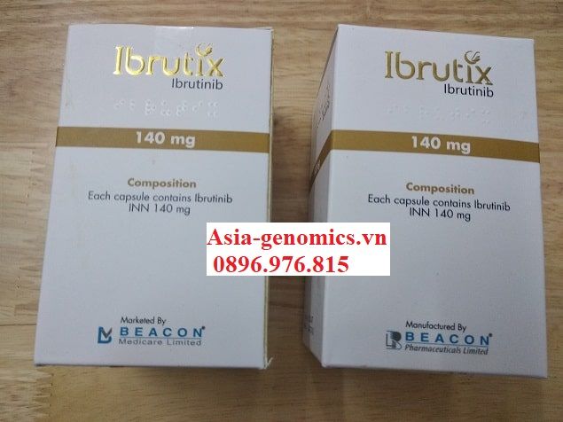 Thuốc điều trị ung thư máu Ibrutix 140mg hộp 120 viên