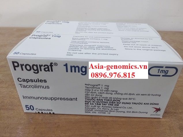 Thuốc Prograf 1Mg Astellas Ngừa Đào Thải Sau Ghép Tạng