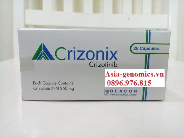 Thuốc Crizonix điều trị ung thư phổi di căn