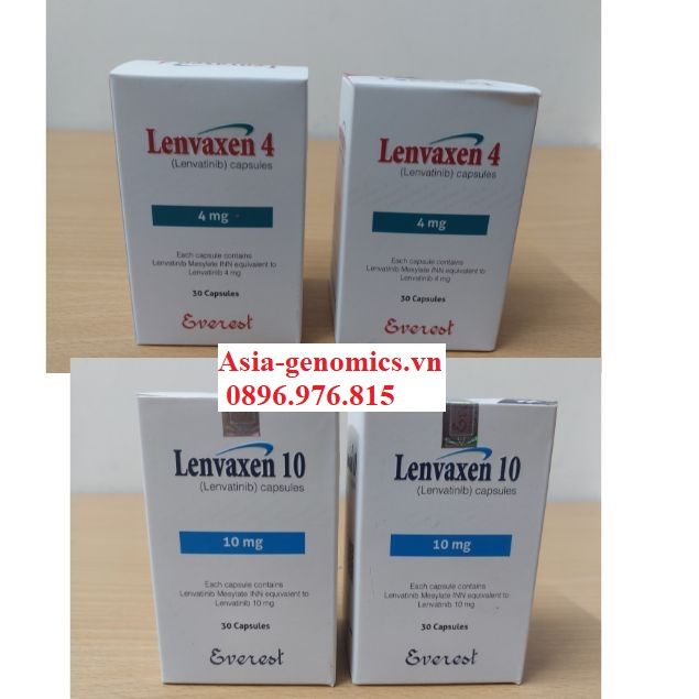 Thuốc Lenvaxen 4 mg và 10mg điều trị ung thư gan thận