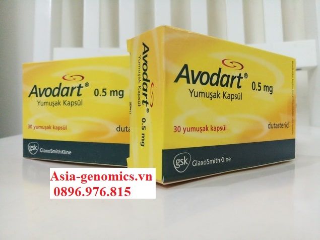 Thuốc Avodart 0.5mg Thuốc điều trị phì đại tuyến tiền liệt