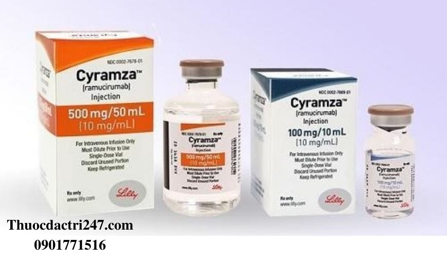 Thuốc Cyramza Ramucirumab