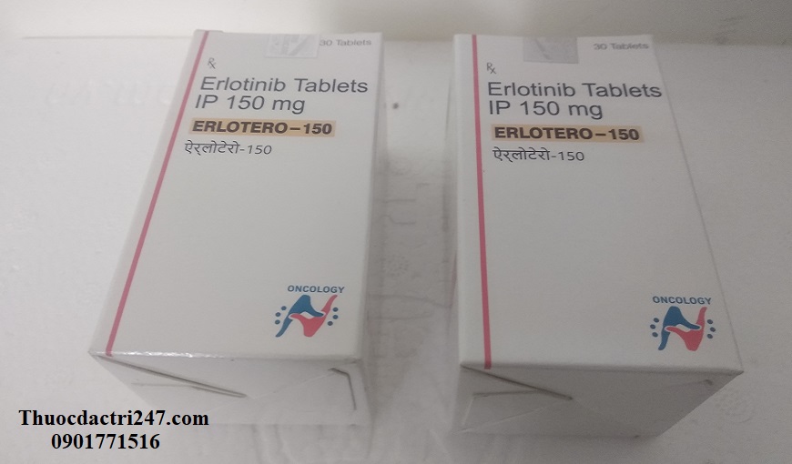 Thuốc Erlotero 150mg Erlotinib công dụng và cách dùng