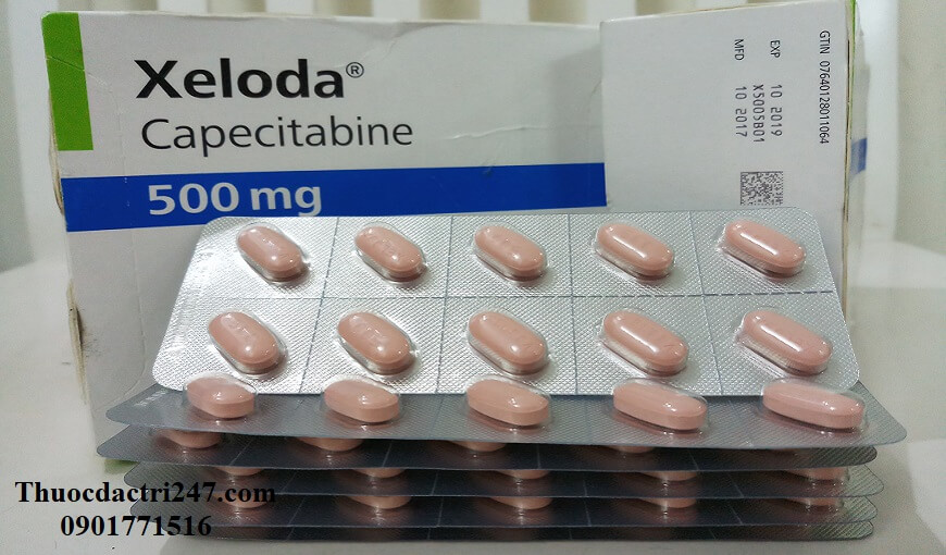 Thuốc Xeloda 500mg Capecitabine