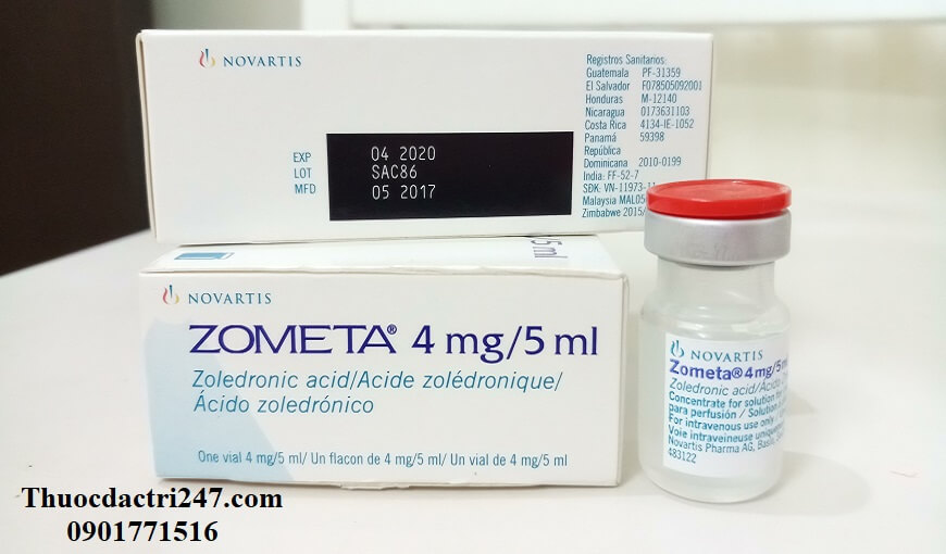 Công dụng thuốc Zometa
