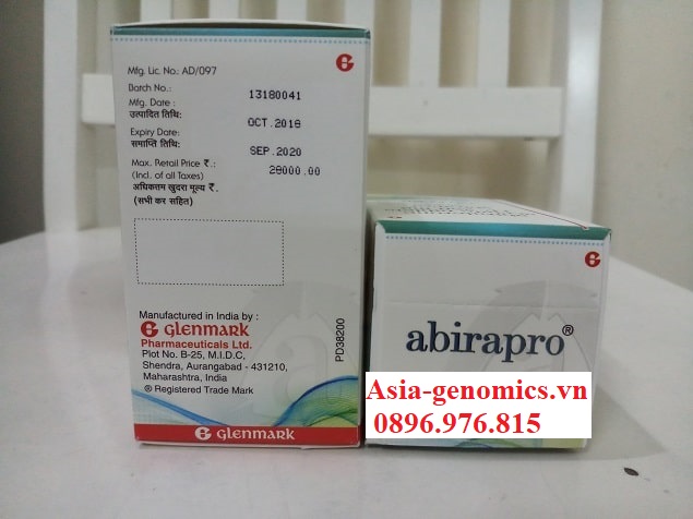 Liều dùng thuốc Abirapro 250mg bao nhiêu