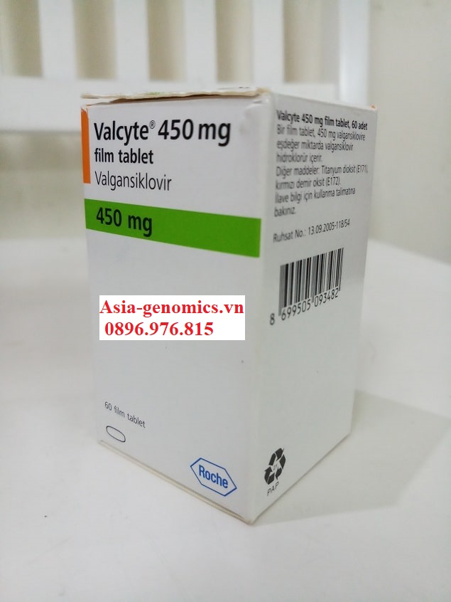 Thuốc Valcyte 450mg (Valganciclovir) là thuốc gì
